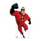 Advance Graphics Home Party Decoration Life-Size Mr. Incredible Cardboard Cutout Standup